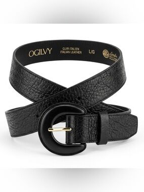 Ogilvy leather belt